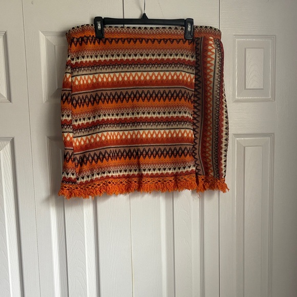 SHEIN Multicolor Patterned Mini Skirt - Picture 1 of 1